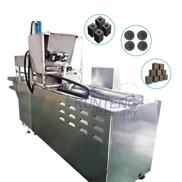 Round square Hexagonal Bbq Shisha Charcoal Making Machine Wood Coconut Shell Coal Charcoal Briquette Extruder Making Machine epc