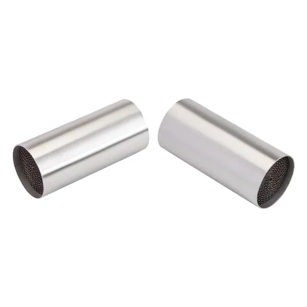 Factory Supply Gasoline Motorcycle Universal Catalytic Converter Three Way Catalyst With Metal Honeycomb Substrate photo-4