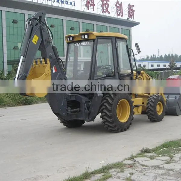 CE Approved Lawn Tractor Backhoe Loader for Sale XD850 Made in China photo-4