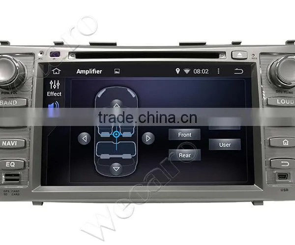 Wecaro WC-TC8006 Android 4.4.4 Car Multimedia System in Dash for Toyota Camry 2008 Dvd Gps Android 1080p photo-2