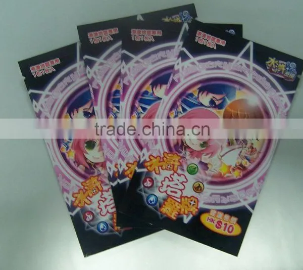 Colorful Printing Plastic Bag for Game Card Packing photo-2
