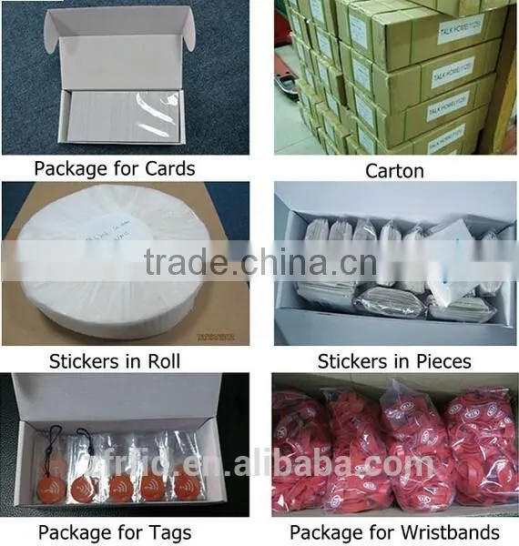 NON-STANDARD Small Invitation Pvc Card Nice Design With Ring photo-2