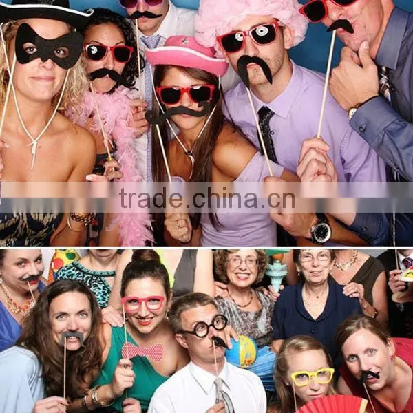 Birthday Wedding Party Favor Supplies Party Mask Photo Booth Props on a Stck Quality Choice photo-6