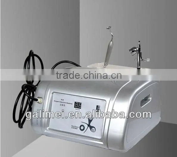 Professional 2 in 1 Microdermabrasion Oxygen Jet and Oxygen Spray Portable Oxygen Injection Skin Machine-gl6 photo-2