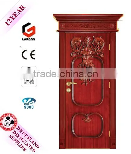 Newest Design Door,interior Door, Carved Wooden Door photo-3