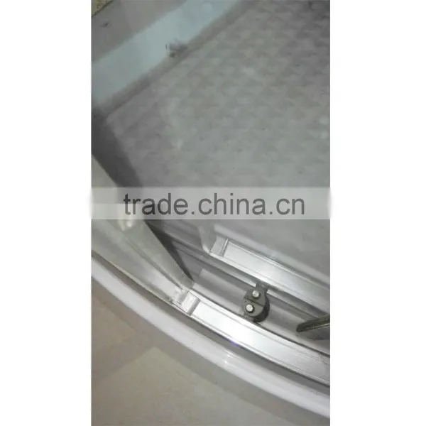 Utility Freestanding Corner Shower Cabin Sliding Open Style photo-4