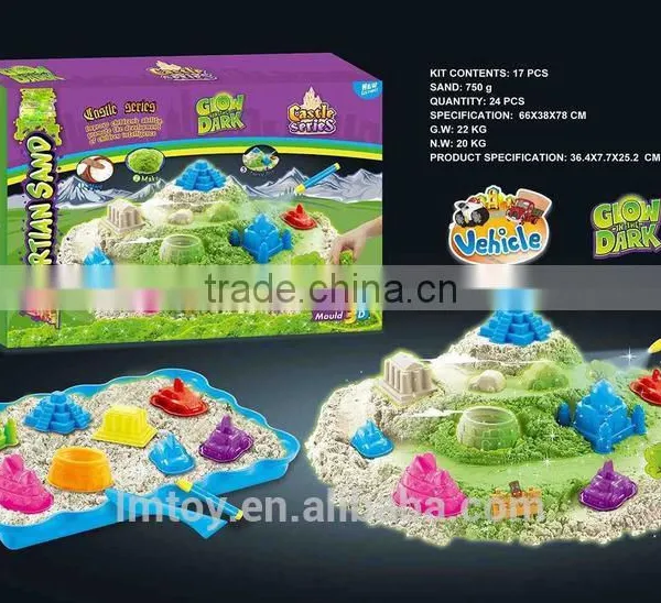 Glow in Dark Style Sand With Magic 3D Animal Kingdom Modeling photo-5