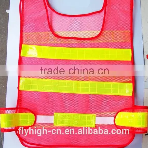 Roadway Safety High Visibility Reflective Mesh Vest photo-4