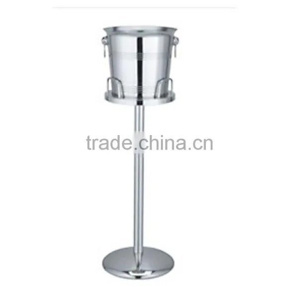 Stainless Steel Double Wall Wine Outdoor Ice Bucket With Stand photo-6