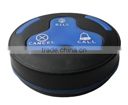 Portable Coffee Shop Wireless Pager Caller System H3 Buzzer With K-2000AT Screen photo-5