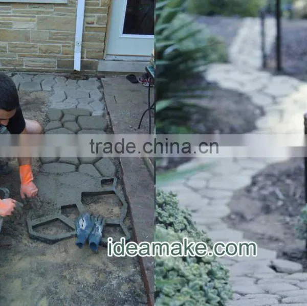 2015 Hot Sale GARDEN SUPPLY- Plastic Concrete Paver Mould photo-5