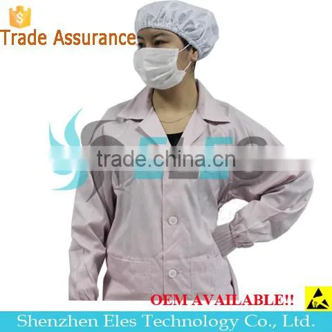 USA Standard Antistatic Notch Collar Overcoat for Wholesales photo-2