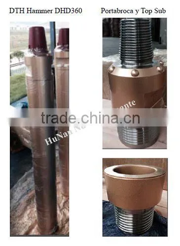 DHD360 High Air Pressure DTH Hammer With Foot Valve photo-2