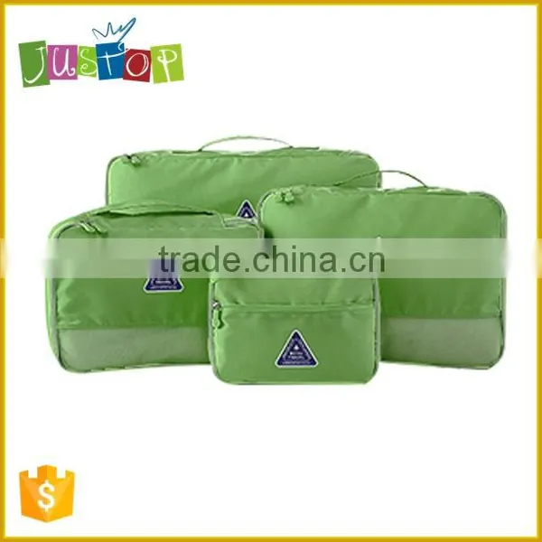 Justop New Arrival 4 in 1 Travel Organizer Bag For Clothes Storage Pouch Fashion Folding Toiletry Bags Set Quality Choice photo-2