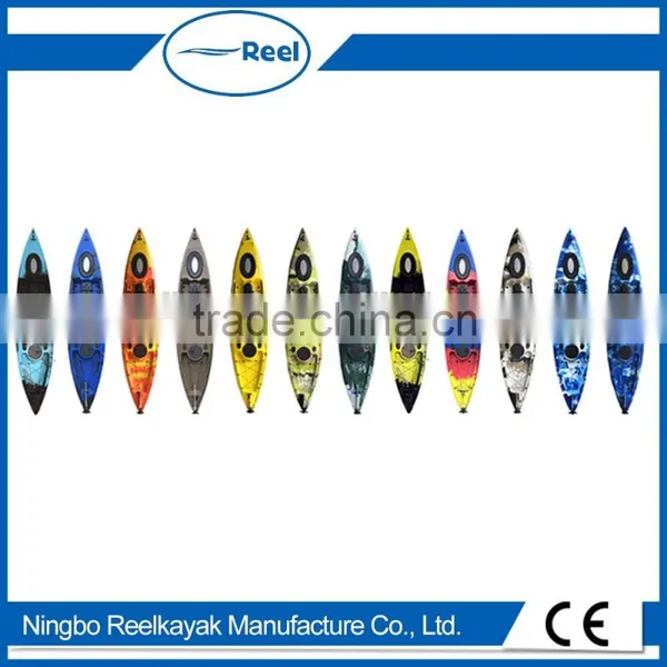New Design Fashion Fishing Kayaks With Pedals and Rudder System