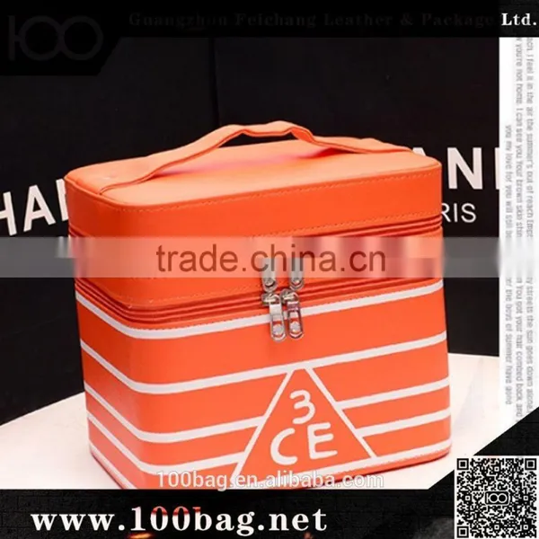 China Make Up Case Cosmetic Case Travel Cosmetic Organizer Makeup Artist Train Case photo-3