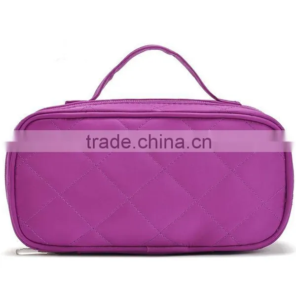 Nylon Quilted Cosmetic Travel Bag photo-6