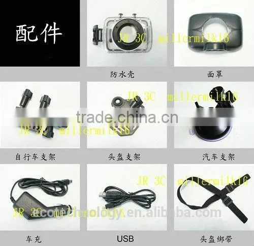HD 720P Anti-shake,shock,Waterproof Mini Sports DV F5 photo-5
