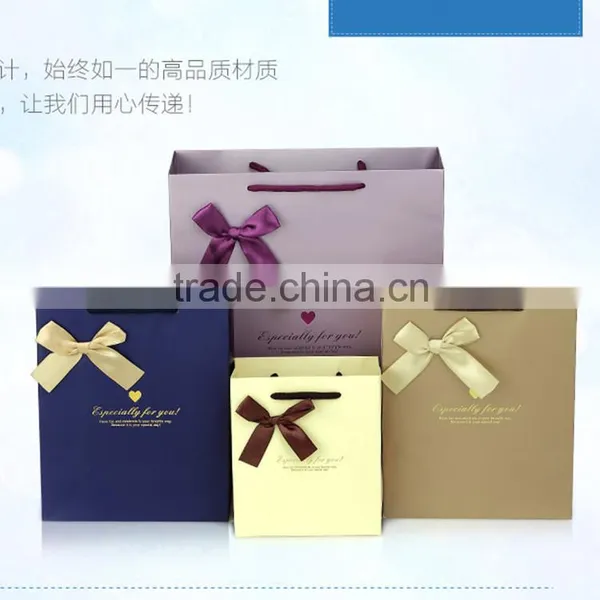 2016 Hot Sales OEM Customized Cosmetics Paper Bag photo-6