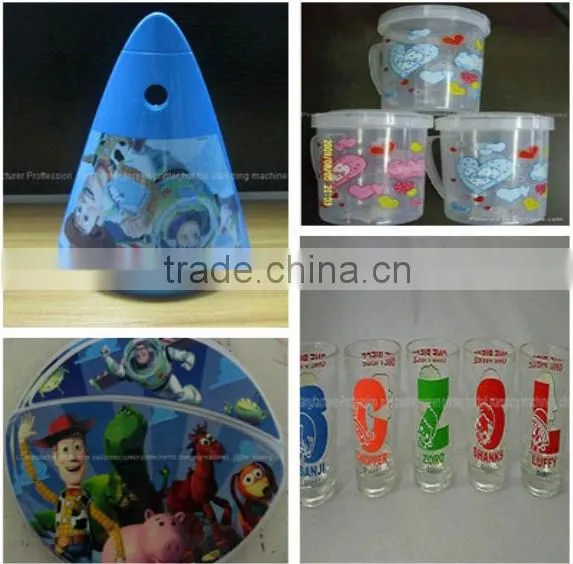 Good Quality Pneumatic Heat Press Transfer Machine for Bottle TC-200R photo-3