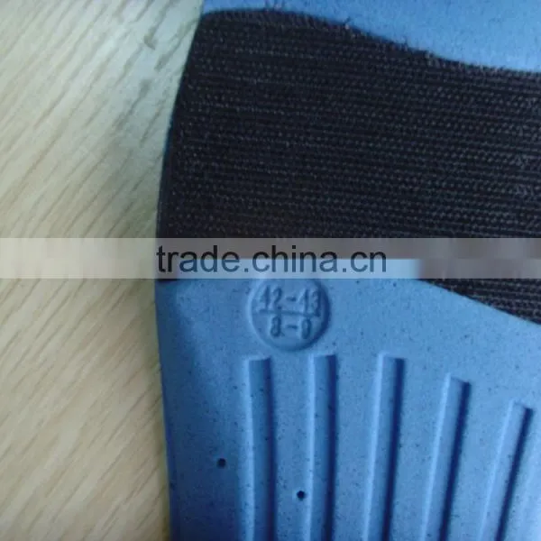 EVA Soft Foam Insole Massage Footbed Shock Absorbing Insole 2 Layers Design Insole For Sports Shoes Footbed Manufacturer China photo-5