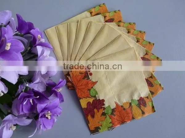 Environmental Printed Paper Napkin for Dinner photo-2