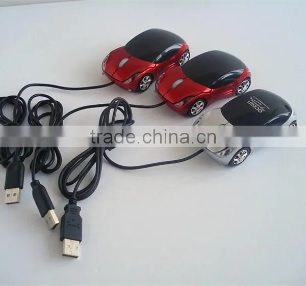 OEM Customize Logo Computer/Laptop USB Wired Car Shaped Gift Mouse photo-3
