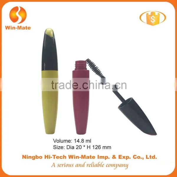 Colourful ABS+PEGT Empty Beauty Mascara Packaging