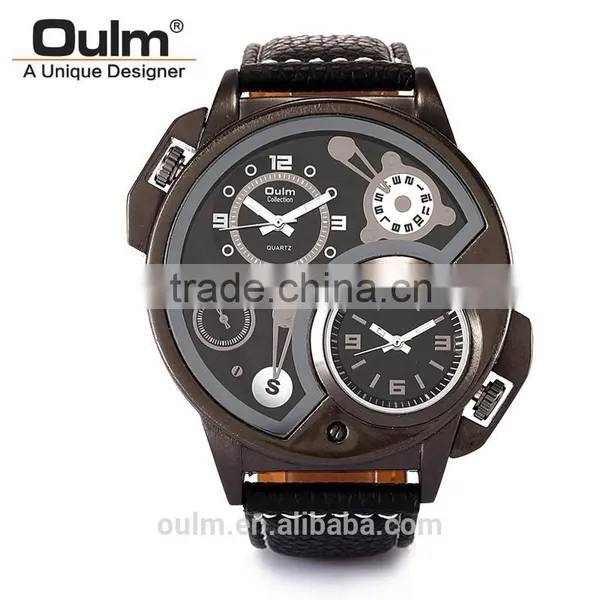 Oulm Factory Unique Design Big Face Fashion Watch photo-3