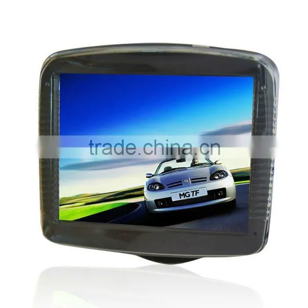 3.5 Inch Car Back Seat Lcd Monitor Rear View Camera System With 4 Way Car Reverse Camera System photo-5