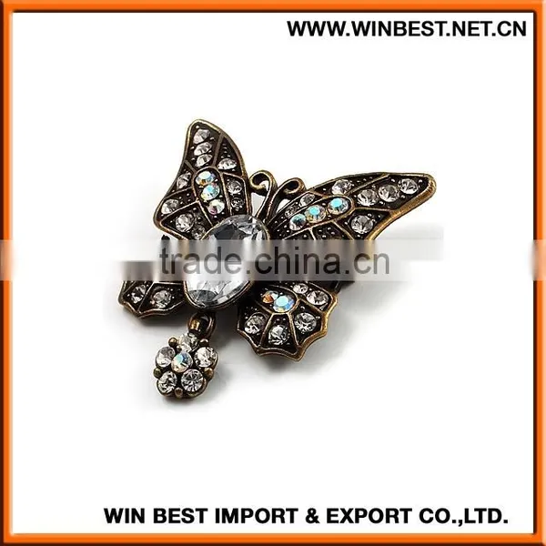 High Quality Wedding Brooch, Rhinestone Pearl Brooch,wholesale Brooch photo-2