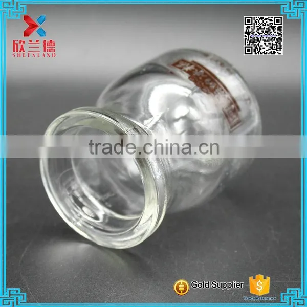 Hot Sale Lovely 100ml Round Galss Pudding Jar/milk Jar photo-3