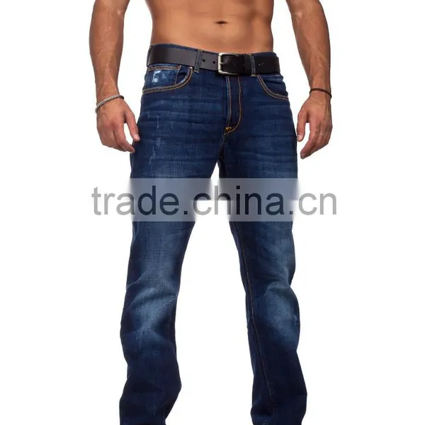 Custom Leather Logo Label All Brand Name Jeans photo-4