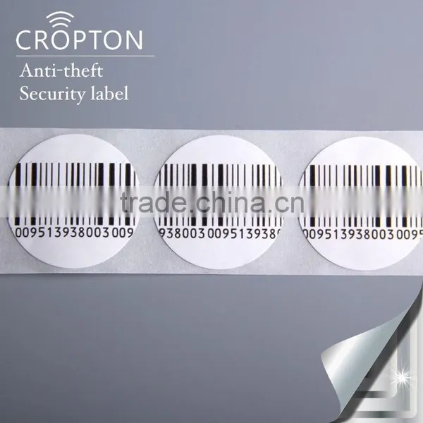 EAS RF 40mm 8.2MHz Soft Printed Sticker and Low Price photo-5