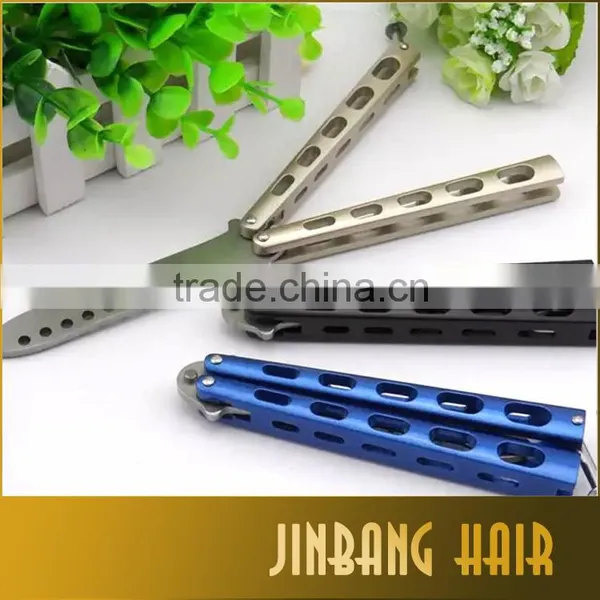 2016 Mental Practice Butterfly Balisong Trainer Salon Hair Comb Butterfly Trainer photo-6