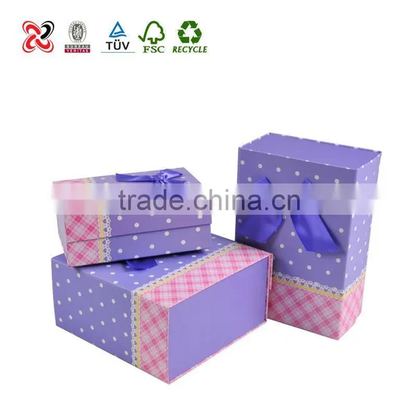 Factory Price Beautiful Handmade Folding Box Board Paper photo-4