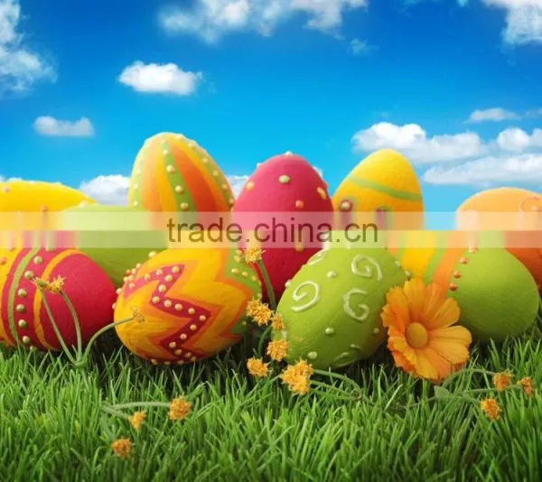 Customized Colorful Painted Palstic Easter Egg Candy Can Be Hid In photo-5
