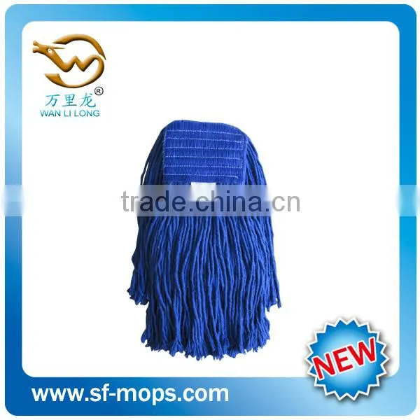 Blue Loop-end Cotton Yarn Mop Head photo-3