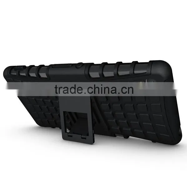 Dual Layer Tough Rugged Kickstand Hybrid Heavy Duty Armor Shockproof Case For Sony Z3 photo-5