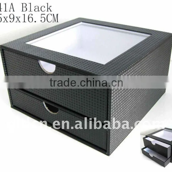 Desk Stationery Holder With Drawer