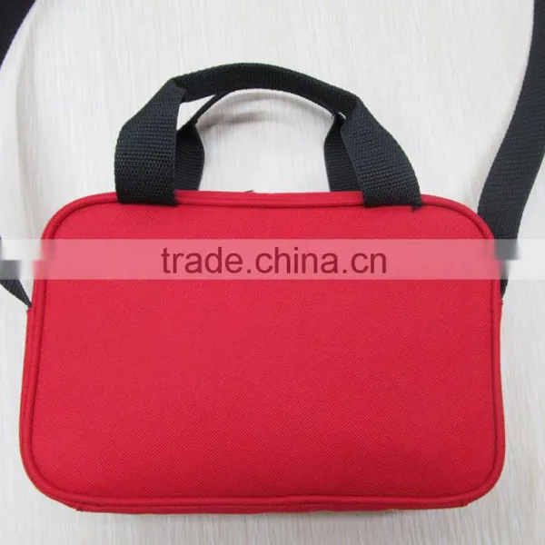 2016 China Direact Wholesale Newest Design Red Polyester Backpack Unisex Haversack Medical Bag photo-2