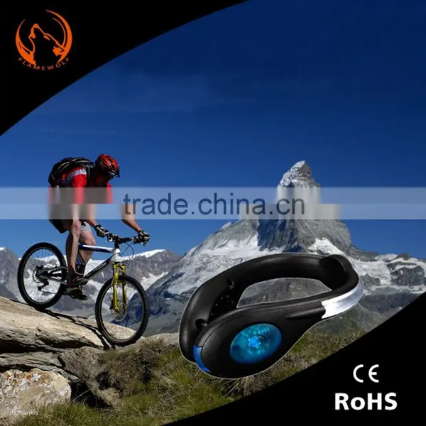 Flashing Safty led warning hot sale kids slap bracelet for outdoor running jogging walking
