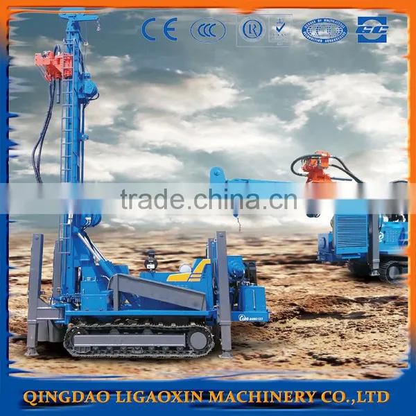 The Good Quality Well Drilling Machine With Big Rotation Torque.
