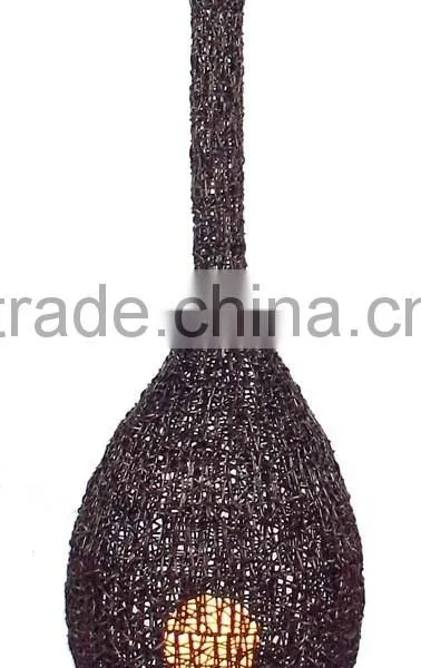 Modern Brown Rattan Floor Lamp/Lights of Decoration With CE photo-2