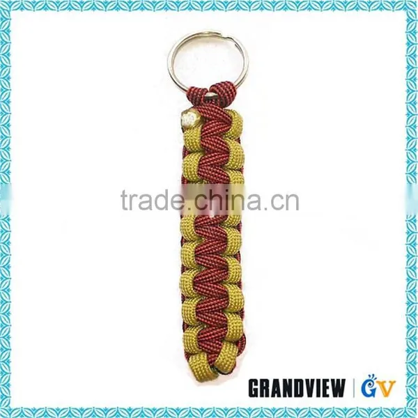 China OEM All Kinds Polyester 4mm Paracord Keychain photo-5