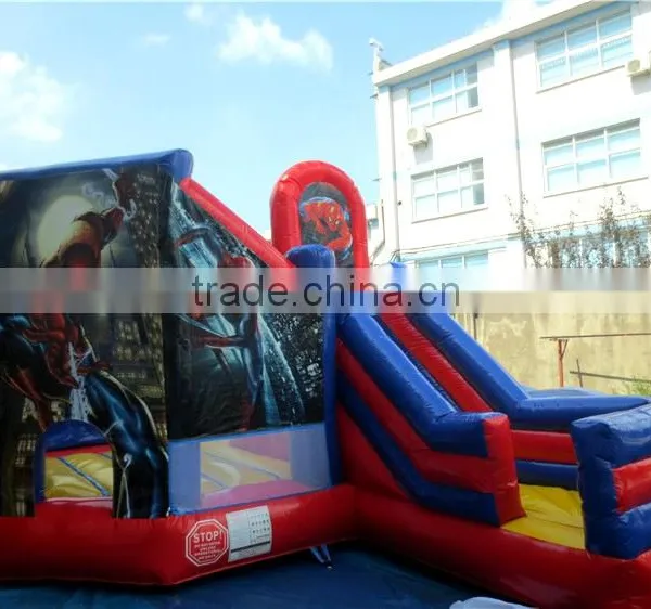 Lanqu Inflatable Best Bounce House Spiderman photo-6