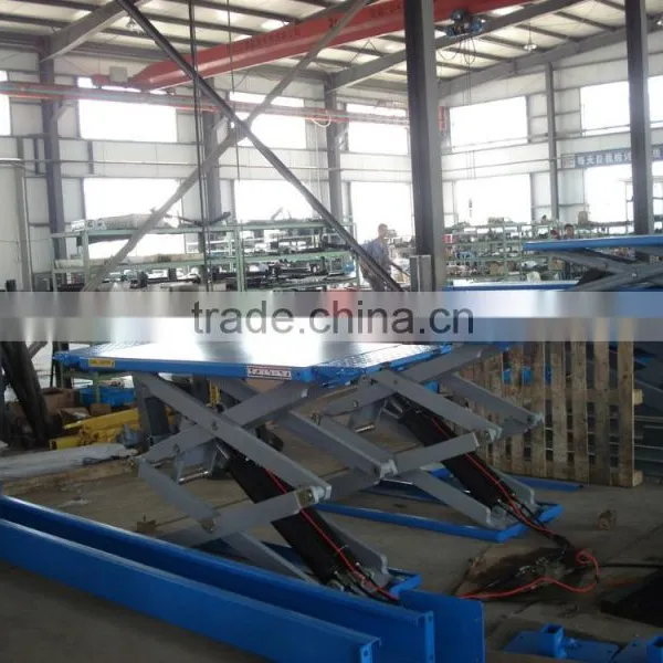 Super Thin Car Scissor Lifts VTS601 Mounted Ground photo-2