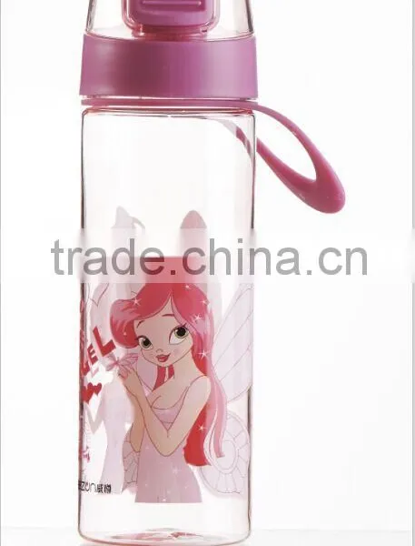 Plastic Sports Bottle With Straw/school Water Bottle for Kids /kids Water Bottle photo-5