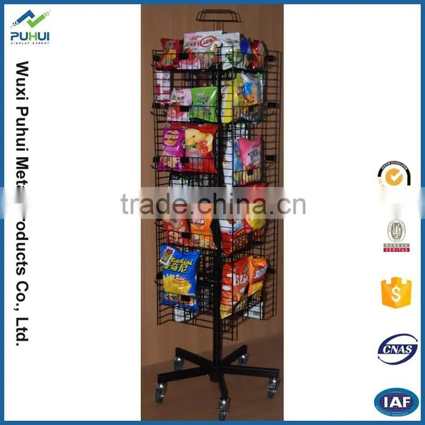 Professional Wire Display Snack Display Racks photo-6