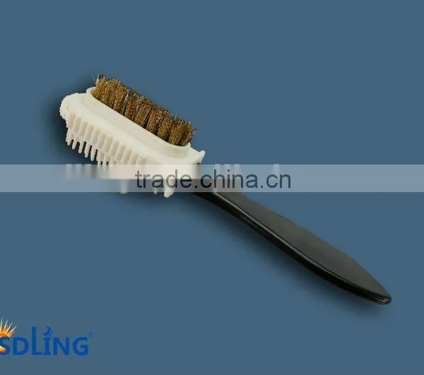 Two Ends Rubber Shoe Brush